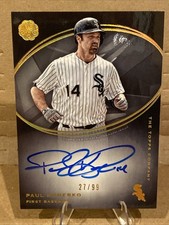 2016 Topps The Mint Paul Konerko Gem 10 Autograph #G10A-PK White Sox 27/99