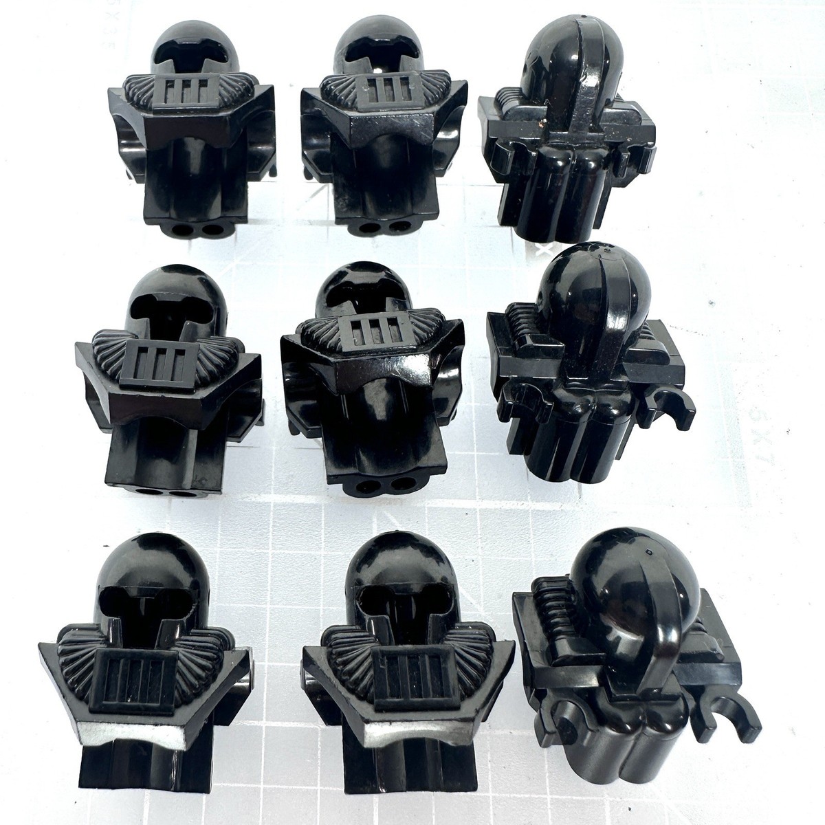 9x Lego Scuba Diver Underwater Helmet Aquazone Aquashark