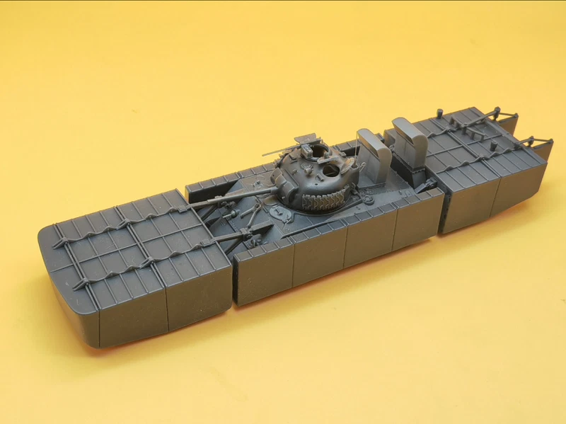 3D printed 1/72 Battle of Okinawa US "M4A2 with T6 Flotation Device" Model Kit - Image 2 of 4