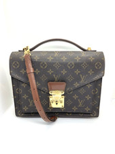 usata LOUIS VUITTON Monceau M51185 Monogram 2 vie seconda borsa/borsa a...