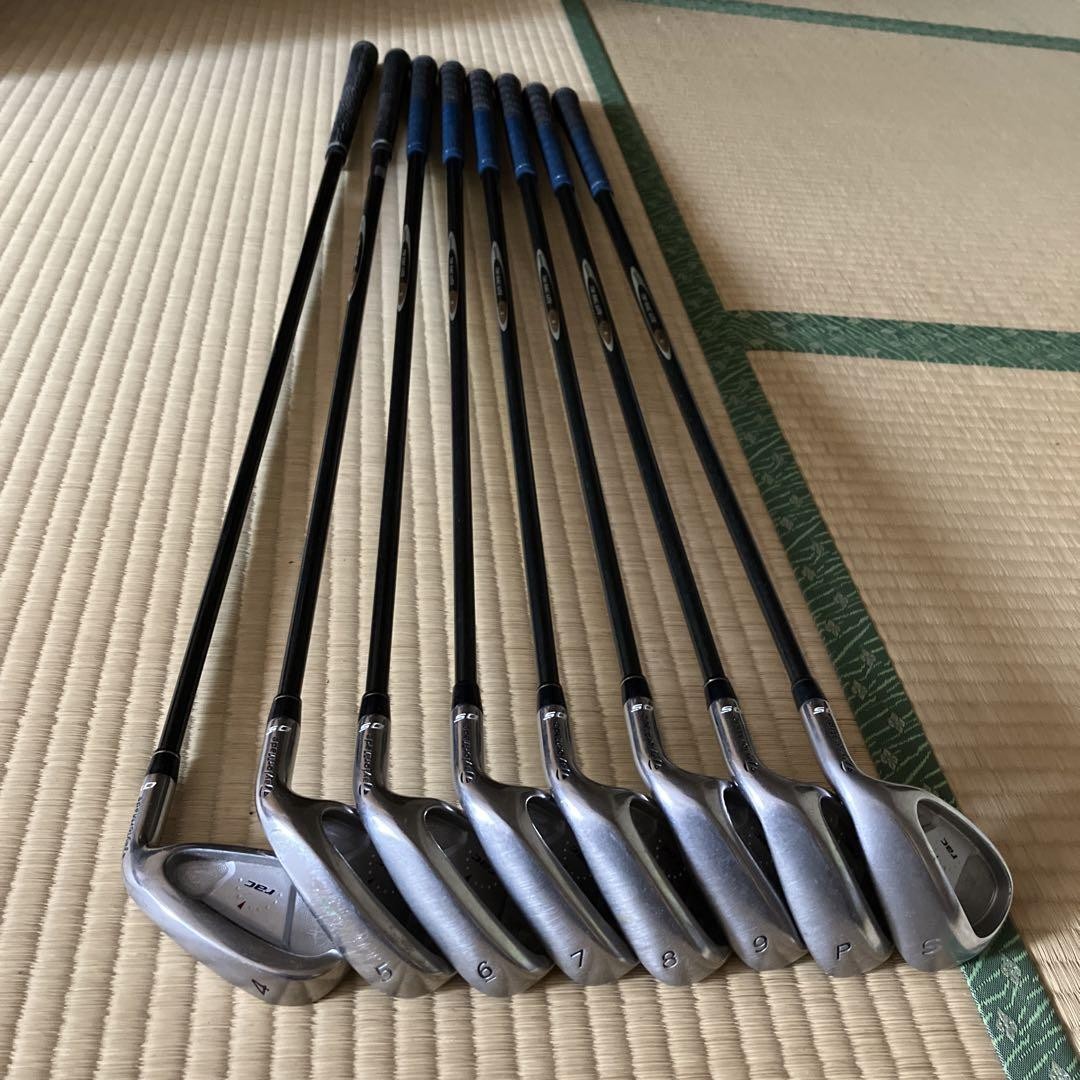TaylorMade 9-Piece Iron Set R/A Shaft Right-handed Used