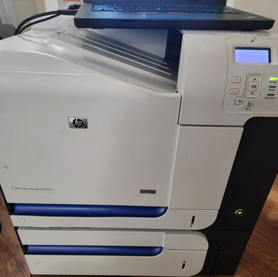 HP Color LaserJet CP3525x Color Laser Printer with Dual Paper Trays