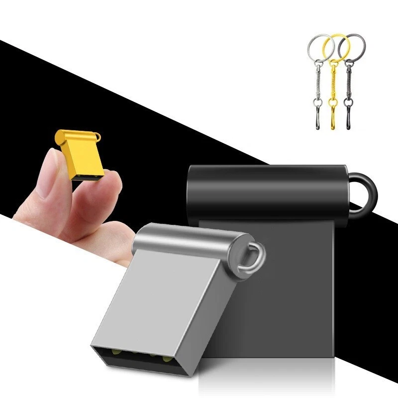 4G 8G 16G 32G Memory 2.0 Memoria U Disk 64G High Speed New Super Mini Metal Usb - Image 2 of 4