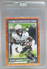 Travis Hunter 2025 Panini Score #20 Pumpkin Rookies Rookie RC