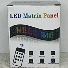 Rgb 16x64 Led Matrix Panel Display Module App Control 5v 2a Ipixol Rgb 16x64 Led Matrix Panel Display Module App Control 5v 2a Ipixol