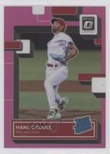 2022 Panini Donruss Optic Rated Rookie Pink Prizm Hans Crouse #67 h3a