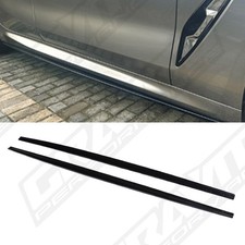 SIDE SKIRT LIP EXTENSION PAIR SILL TRIM AERO KIT FOR BMW 8 SERIES G16 2019+