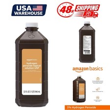 Hydrogen Peroxide 3 Topical Solution First Aid Antiseptic 32 fl oz