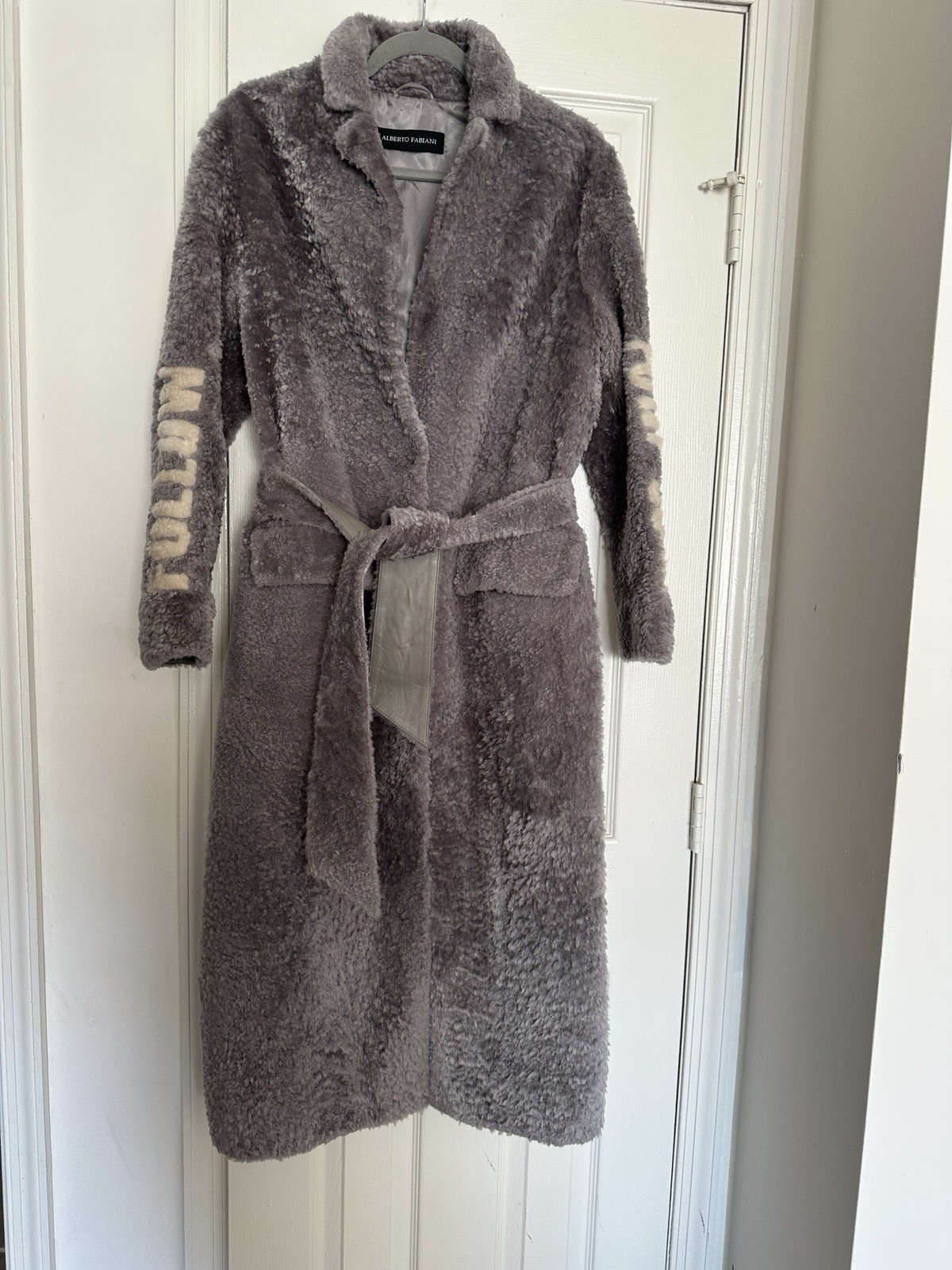 Long Shearling Coat - image 5