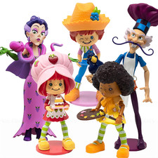 Strawberry Shortcake and Friends Deluxe BUNDLE 1:12 4 Action Figure Lot