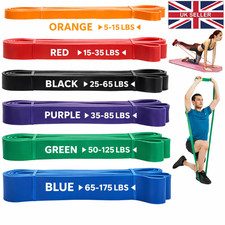 Resistance Bands Pull Up Heavy Duty Set Assisted Exercise Tube Home Gym Training
