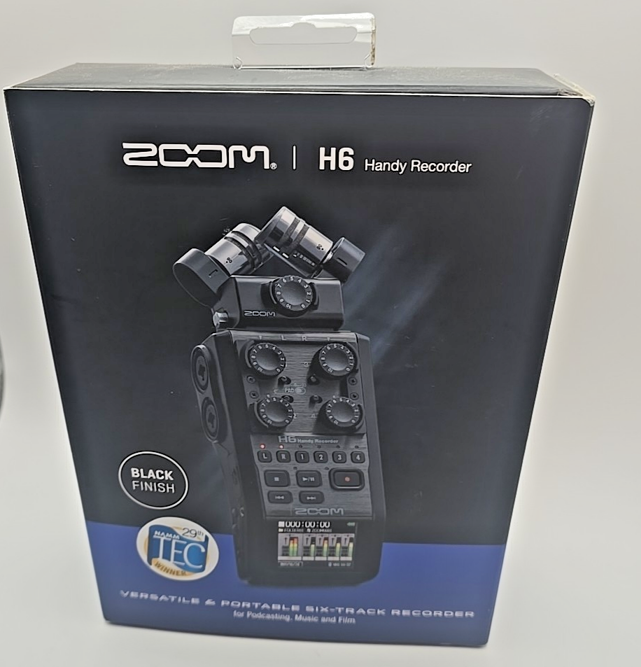 【極美品】ZOOM H6 Black Zoom H6 All Black 6-track Portable Recorder for sale online | eBay