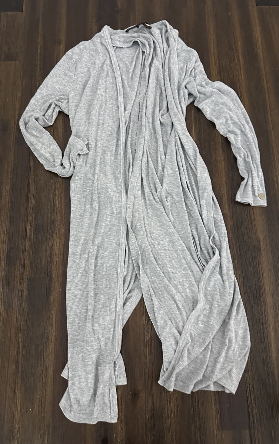 Donna Karan Active Split Back Open Front Long Dus… - image 2