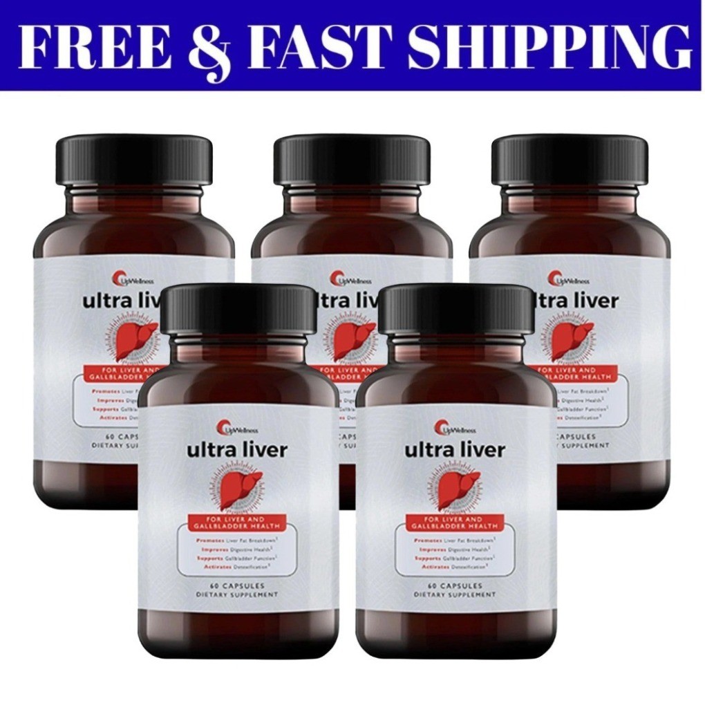 NEW！1-3Pack UpWellness Ultra Liver Supplement - Liver Health Gallbladder Support
