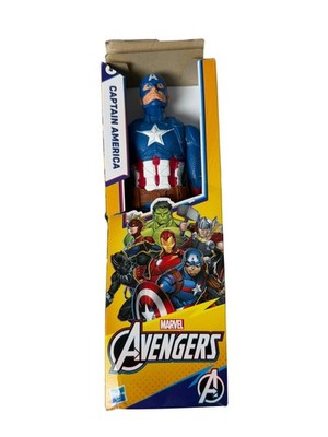 Marvel Avengers Titan Hero Serie Captain America 30cm große Action-Figur, Hasbro