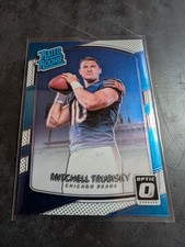2017 panini optic mitch trubisky rookie card. rookie card picture