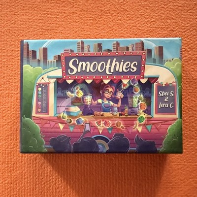 Smoothies - Ludonova - en/es - 2019 - ein ungewöhnliches Roll'n Write für 1-4