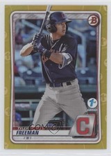 2020 Bowman 1st Edition Gold Foil 11/50 Tyler Freeman #BFE-40 6o3