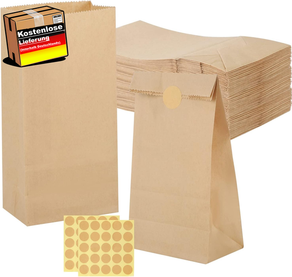 Kleine PapiertüTen Zum Verpacken Von SüßIgkeiten Und Geschenken FüR Kindergeburt-image