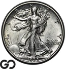 1933-S Walking Liberty Half Dollar, Sought After Choice AU++/Unc Better Date