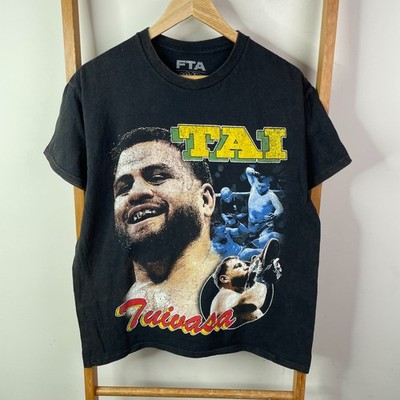 Goat Crew X Tai Tuivasa ''Bam Bam'' FTA Shirt Mens Medium Black Graphic Print