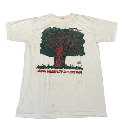Vintage Africa We Are Family Tree 90s T-shirt Original Kacy Product Sz XL