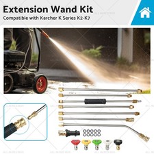Suitable For Karcher K2-K7 Pressure Washer Extension Wand Lance + Adapter Parts