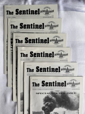 The Sentinel Magazine 1995 Vol 17 Full Year Baltimore & Ohio Railroad Historical