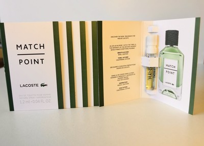 LACOSTE - MATCH POINT - Eau de Toilette  5 x 1,2 ml Parfum Spray Proben