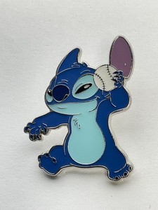 Stitch Baseball Disney Loungefly Lilo & Stitch Sporty Sports Pin G3
