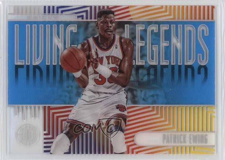 2019-20 Panini Illusions Living Legends Sapphire Patrick Ewing #17 HOF 1d3o