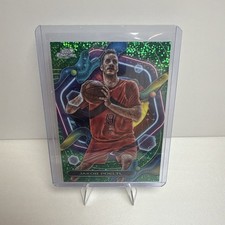 2023-24 Topps Cosmic - Jakob Poeltl Green Space Dust Refractor /75 Raptors