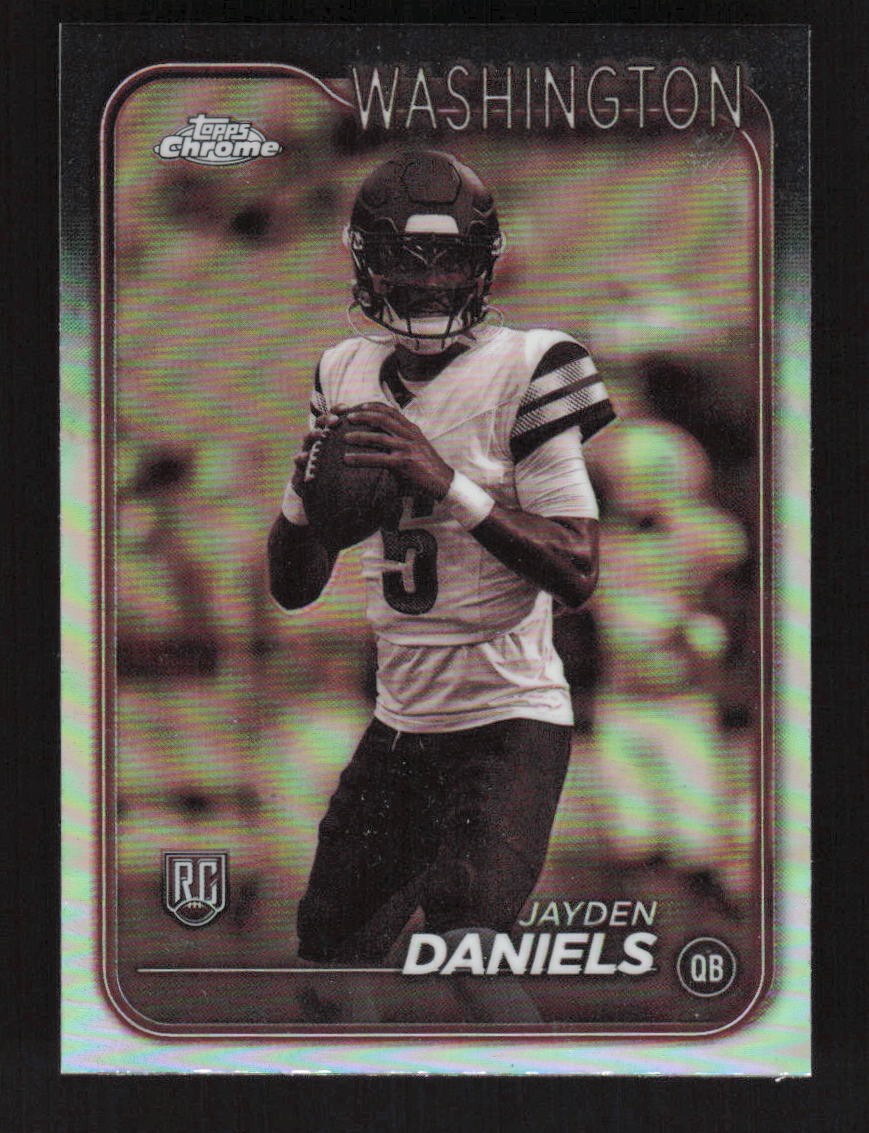 Jayden Daniels 2024 Topps Chrome Sepia Refractor Rookie #201