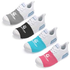 LAMANTOP 4 Pairs Socks for One Size, 4 Pairs  black  Grey  Blue  Pink  