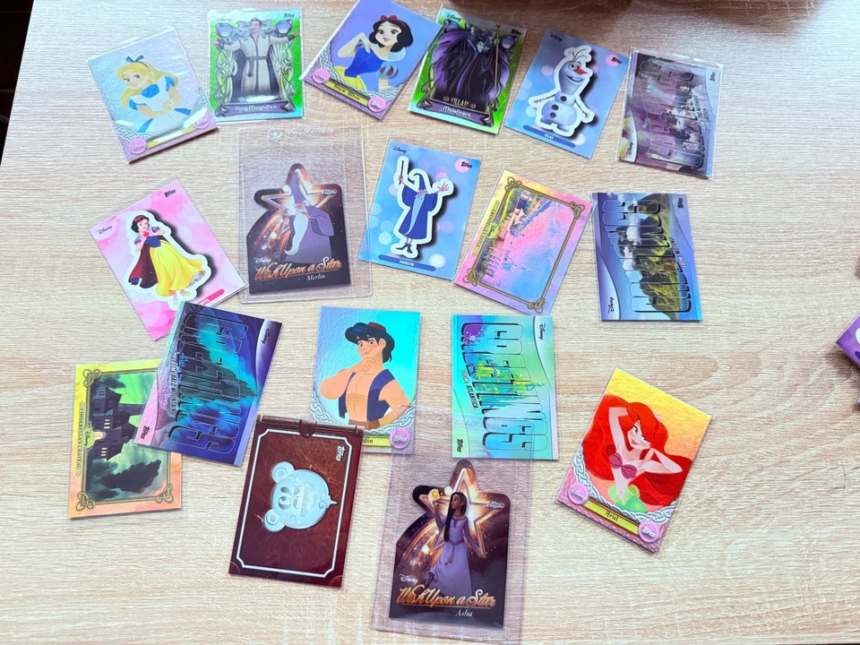 2025 Topps Disney Wonder - ca. 300x Karten Bulk Lot inkl. Inserts, Silver - Bild 2 von 4