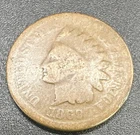 1869 Indian Head Cent AG Condition Semi Key Low Grade