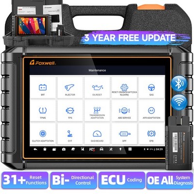 FOXWELL NT909 Bidirectional OBD2 Car Scanner Diagnostic Tool ECU Coding SAS