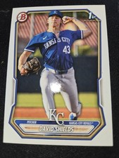 2026 Bowman David Shields Kansas City Royals 1st Bowman Base Paper Card #BP-11