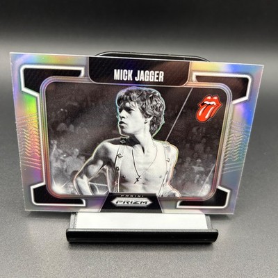 2025 Panini Prizm Rolling Stones #55 Mick Jagger Silver Prizm