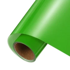 Blue-Green Permanent Vinyl, 10 Inch x 5ft Adhesive Vinyl Roll