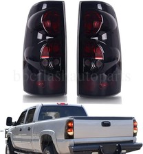 Pair Smoke Tail Lights Brake Lamp For Chevy Silverado 1500 2500 3500 1999-2006 Pair Smoke Tail Lights Brake Lamp For Chevy Silverado 1500 2500 3500 1999-2006