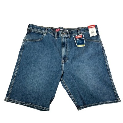 Wrangler Five Star Regular Fit Performance Denim Jean Shorts Mens 44 New NWT