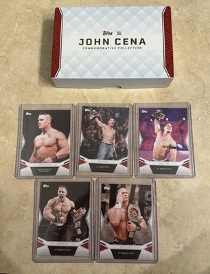 2025 Topps John Cena Commemorative Collection Full Base Set Cards 1-22 Lot