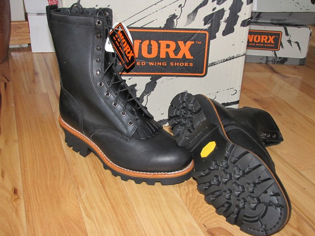 logging boots for sale