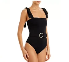 Alexandra Miro Audrey One Piece Swimsuit Women's Black Size XS 2354
