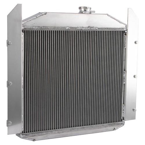 4 Row Aluminum Radiator Shroud Fan Fit Studebaker Deluxe 2R6 2R11 2R10 1949-1952 - Picture 3 of 6