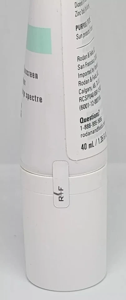 Protector solar Rodan and Fields RECHARGE 3 + desenfoque amplio espectro FPS 30 nuevo Foto 3 de 3