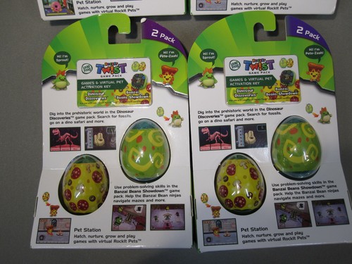 (4) LeapFrog RockIt Twist Game Packs - Dinosaur Discoveries & DreamWorks Trolls - Picture 6 of 6