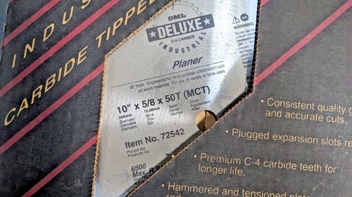 DML D1050PL 10" PLANER BLADE * DISC * - Picture 3 of 3