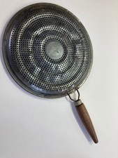 Vintage Ade-O-Matic wood handled Gas diffuser kitchen  stove gadget Antique